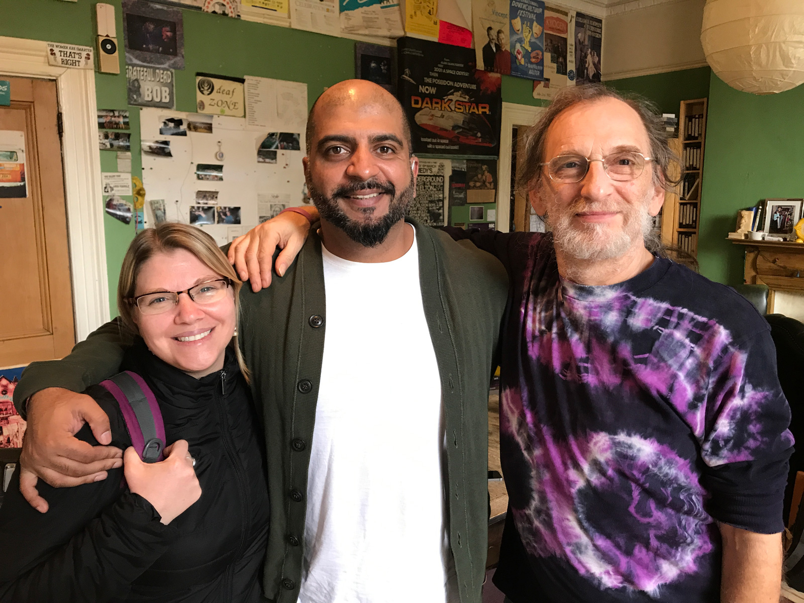 Rachael Veazey, Rinkoo Barpaga, Dr Paddy Ladd