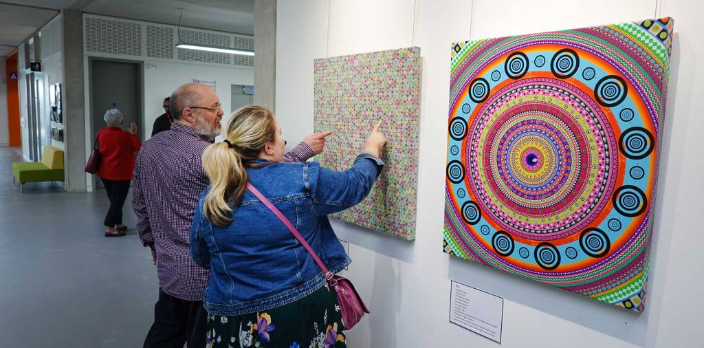 Deaf-Blind Artist Finn presents his Exhibition, An Itch and A Scream, at Touchbase&nbsp;Pears