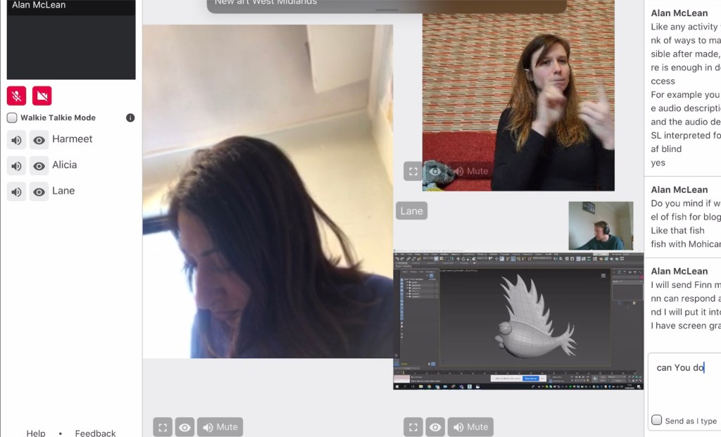 Brilliant – Finn describes his First Video Conference&nbsp;call
