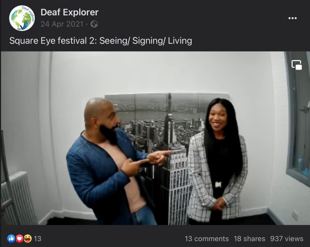 Square Eye festival begins with BSL dance&nbsp;commission