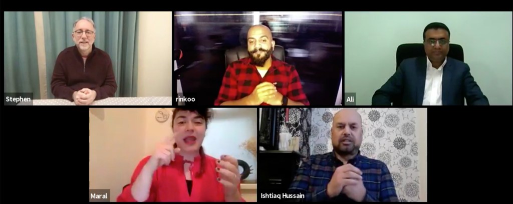 Transforming Narratives commission photography about the Deaf experience of COVID-19 in the UK and Pakistan