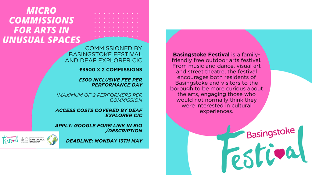 Micro Commissions for Arts in Unusual&nbsp;Spaces