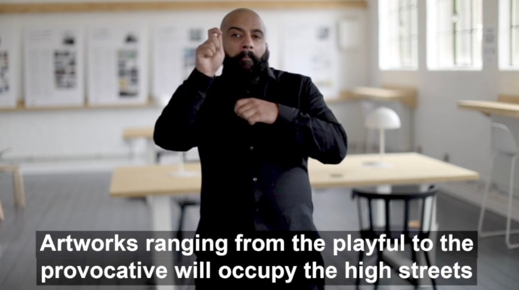 Birmingham 2022 Cultural Programme invites Deaf Explorer to make BSL videos to make applications for artists more&nbsp;accessible.