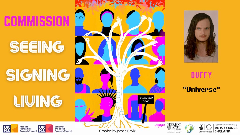 Watch out the universe is in trouble by Duffy Commission for Square Eye Festival