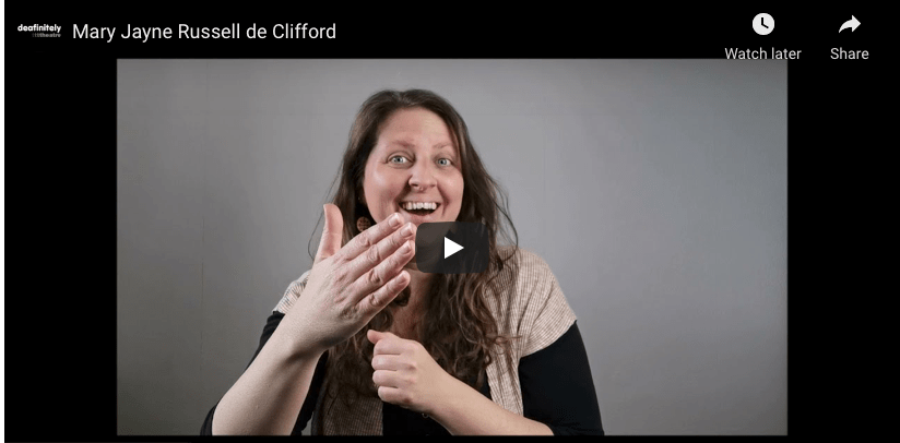 Watch on Facebook this weekend Mary Jayne Russell de Clifford Rock Paper&nbsp;Scissors